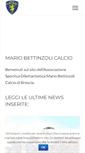 Mobile Screenshot of mariobettinzolicalcio.com